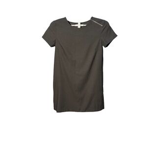 Banana Republic Black Crewneck Shift Dress